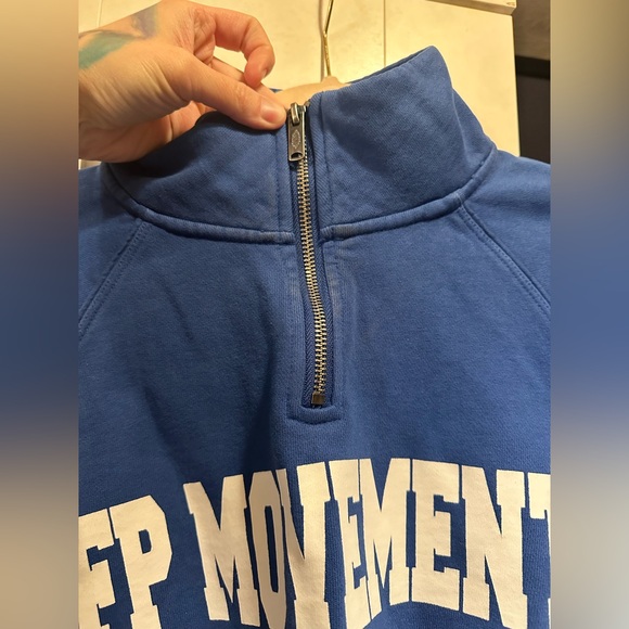 (Sold)NWT FREE PEOPLE Movement
For The Win Logo Half Zip Top - Athlete Blue - Picture 11 of 14